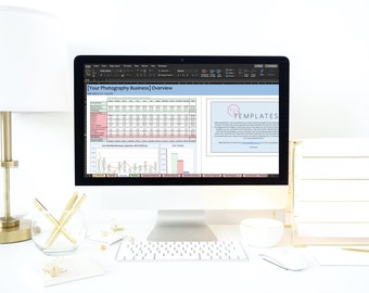 Photography Financial Template (2025 ONLY) - Track Revenues, Expenses, and Profit! | Photography Bookkeeping/Accounting Excel Template