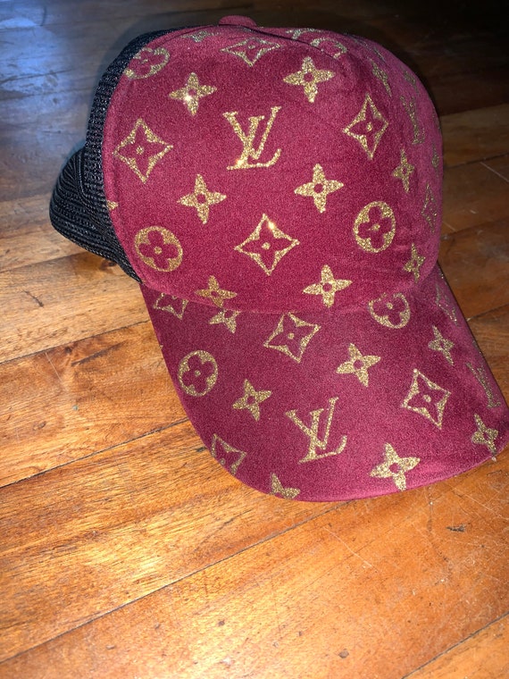 Vintage Bootleg LV Louis Vuitton Trucker Hat