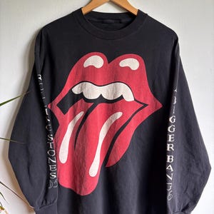 Rolling Stones 2005/06 ツアービンテージTシャツ Vintage Rolling Stones 2005 World Tour Single Stitch Boston