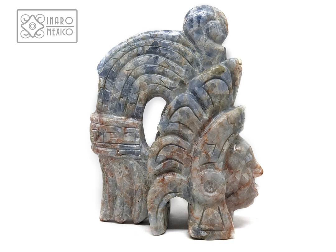 Mayan Headdress Sculpture, Sculpture. 8 - Etsy