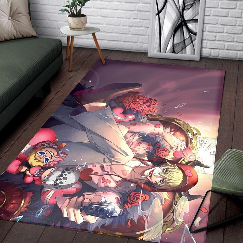 Rug Decor Home Anime Rug Anime Cute Floor Rug Carpet Room Japanese Anime Rug Carpet For Home One Piece Rug Home Living Rug