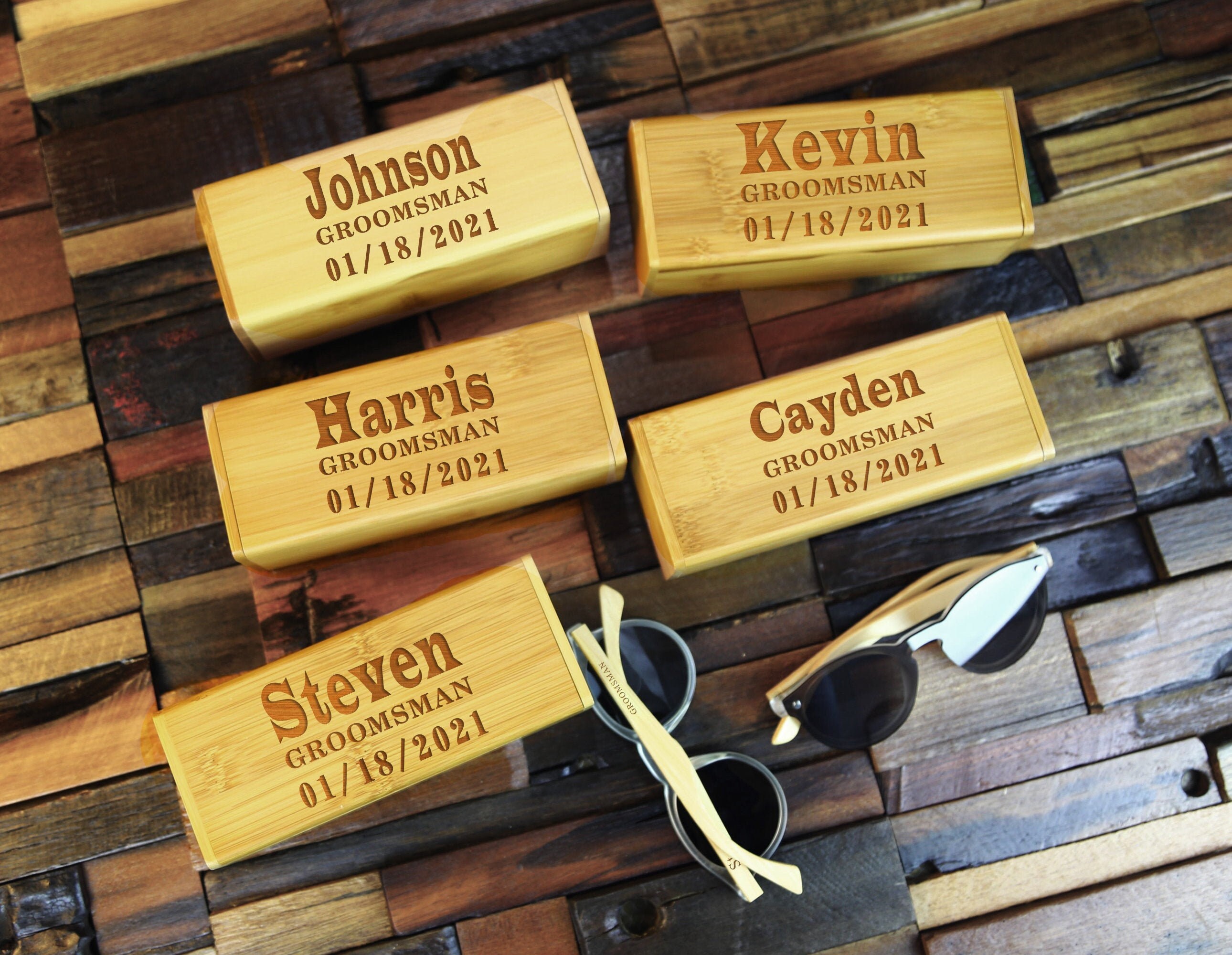 Unique Groomsmen Gifts Personalized Sunglasses Wedding Etsy