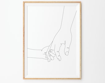 Child Holding Hands Etsy