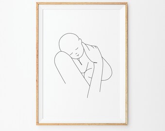 Featured image of post Baby Easy Mother Drawing