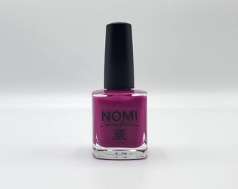 NOMI Nail Polish, 10-Free, Non-Toxic- Vegan Friendly, Cruelty Free (Color: Vital Violet)