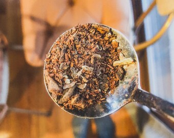 Cleansing Dandelion Root Chai - Detoxing Tea - Liver cleansing herbs - spiced loose leaf tea - milk thistle tea - burdock root tea