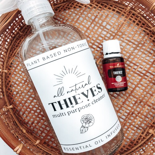 Thieves Printable Label Multi Purpose Cleaner Thieves - Etsy
