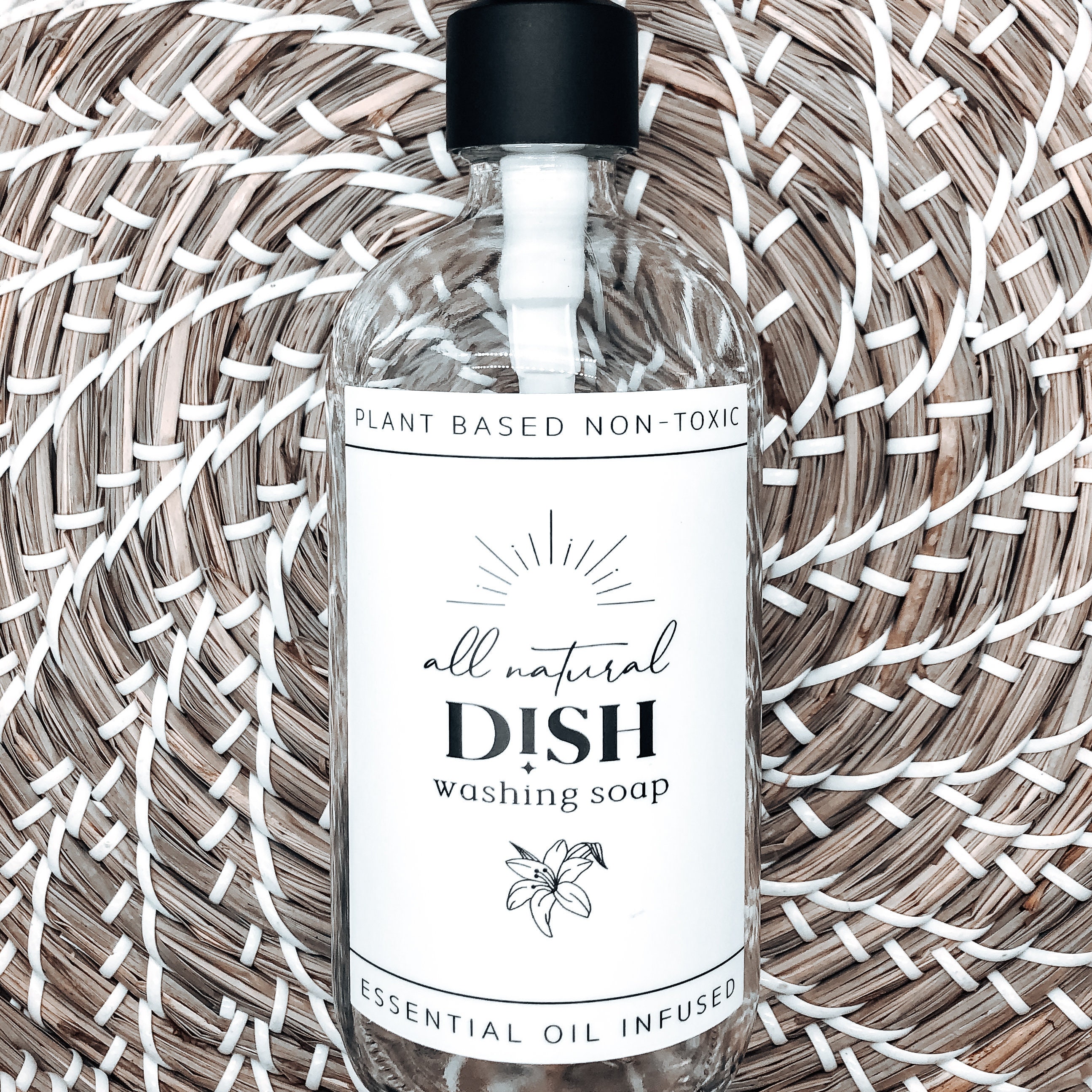 All Natural Dish Soap Label Dish Soap Label Soap Label | Etsy