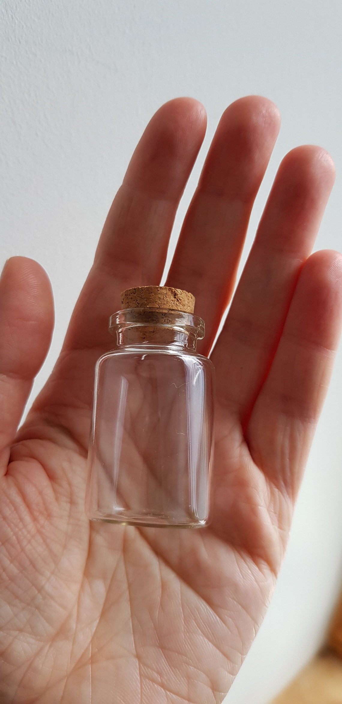 Vrac 50 petites bouteilles en verre vides avec du liège | Etsy