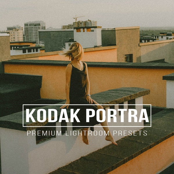 10 paramètres prédéfinis pour appareils mobiles et ordinateurs de bureau KODAK PORTRA Lightroom | Préréglage rétro, préréglage vintage, préréglage analogique, préréglage grain, film Kodak Portra 400