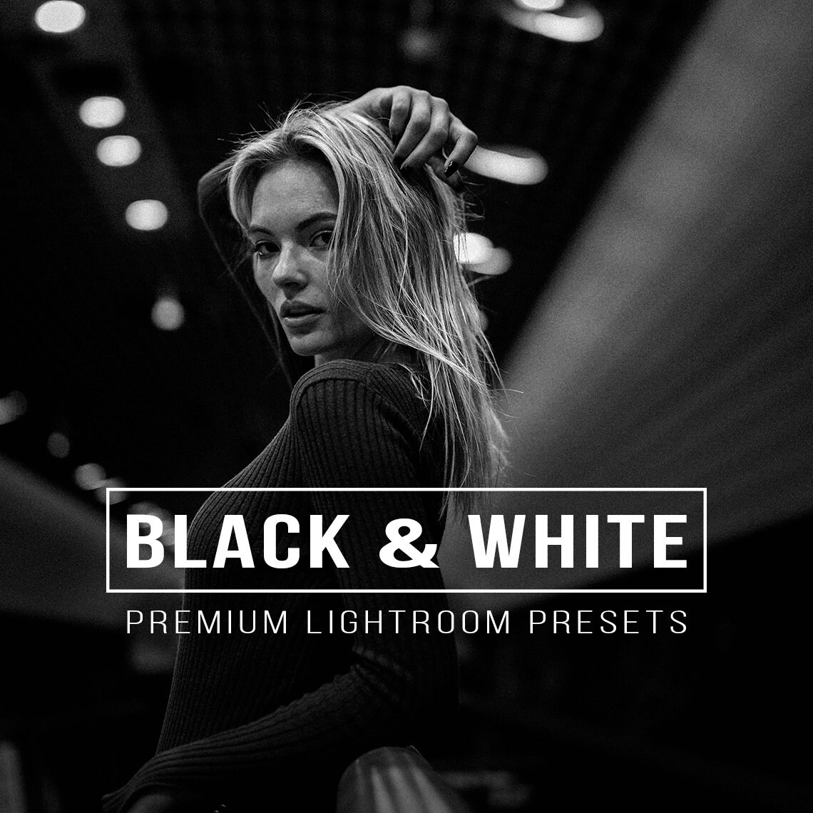 10 BLACK and WHITE Lightroom Mobile and Desktop Presets Etsy