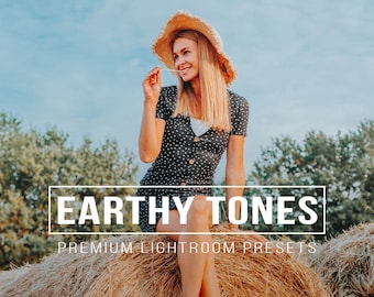 10 EARTHY TONES Lightroom Mobile and Desktop Presets | Natural Photo Editing Filter, Travel Instagram Influencer, Outdoor Preset, Rich Earth