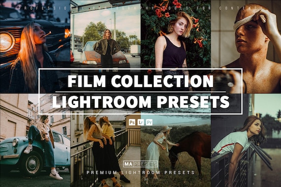 170 FILM COLLECTION Lightroom Mobile and Desktop Presets Premium | Fuji Film, Kodak Film, Analog Film, Retro, Vintage Film, Cinematic Film