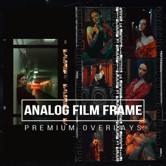 60 ANALOG FILM FRAME Negative Film Frames Kit, Insta Film, Film