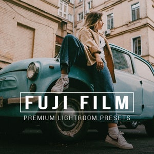 10 FUJI FILM Lightroom Mobile and Desktop Presets | Retro preset, Vintage Preset, Analog preset, Grain preset, vsco Film, Fuji Film Presets