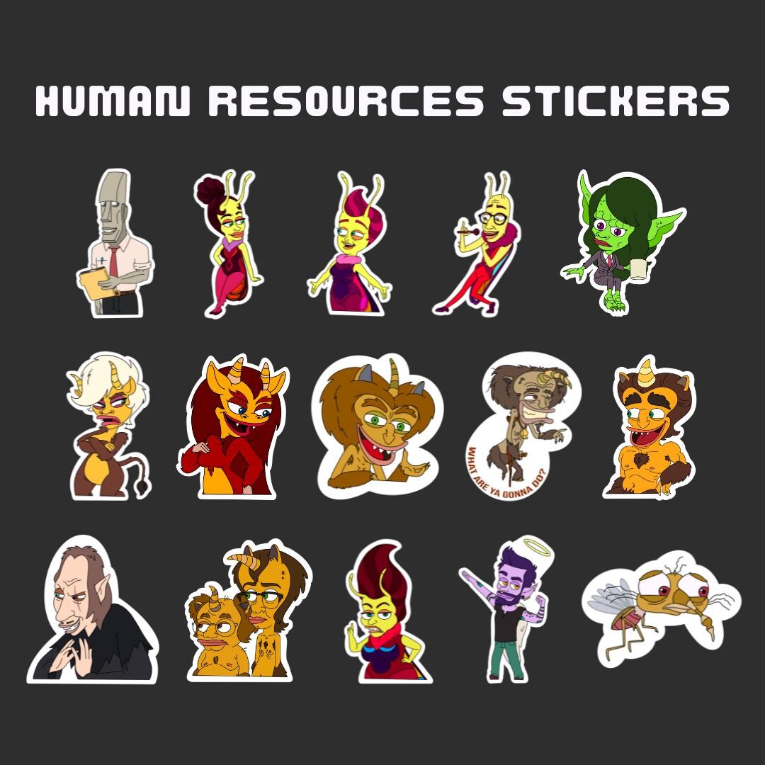 Headcount Sticker Human Resources Sticker Set - Etsy
