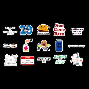 New Girl Sticker Set