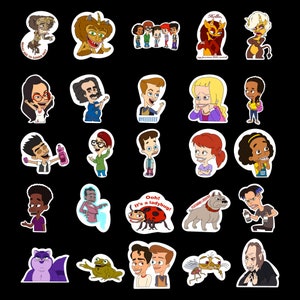 Big Mouth Sticker Set
