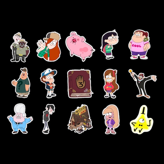 Gravity Falls Sticker Set