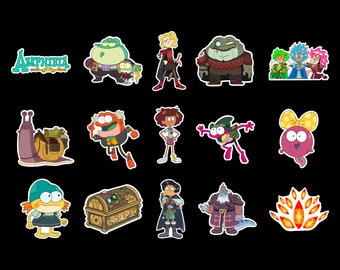 Amphibia Sticker Set