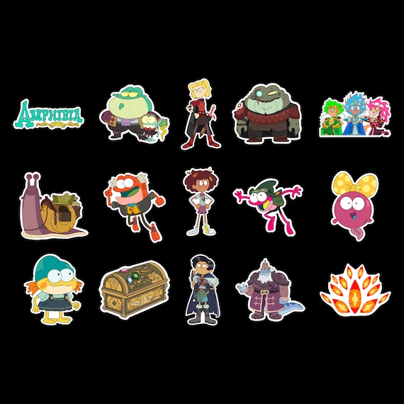 Amphibia Sticker Set