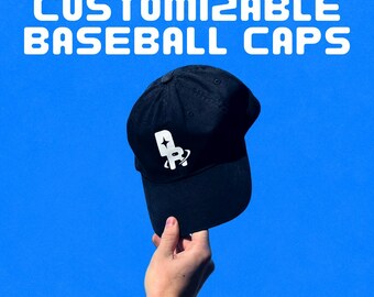Gorra de béisbol con texto/imagen personalizada/Gorra de vinilo personalizada para papá