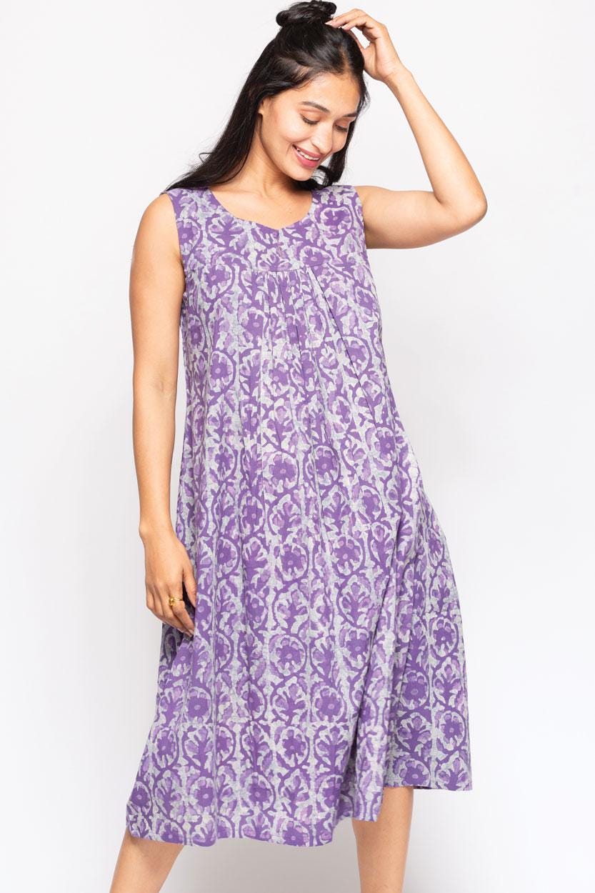 100 Cotton Tank Dress - Etsy