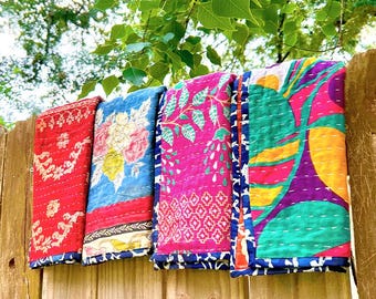 Kantha Kitchen Towels, Set of 2