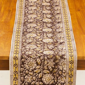 Red - Kalamkari Block Print Table Napkin (Set of 4) 31