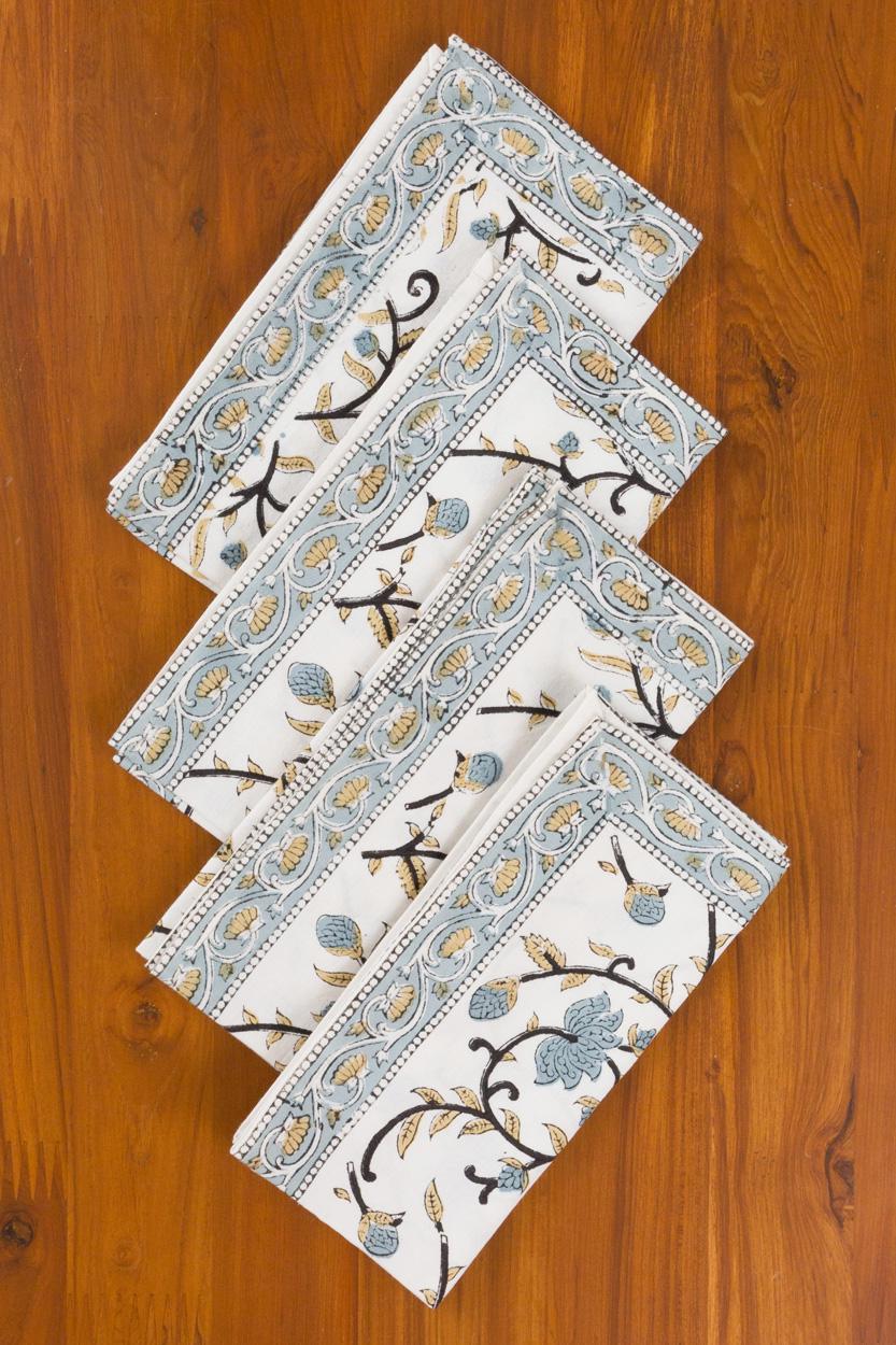 SET TOVAGLIOLI JACQUARD E STAMPA FLOREALE (SET DA 2) - Verdastro | ZARA