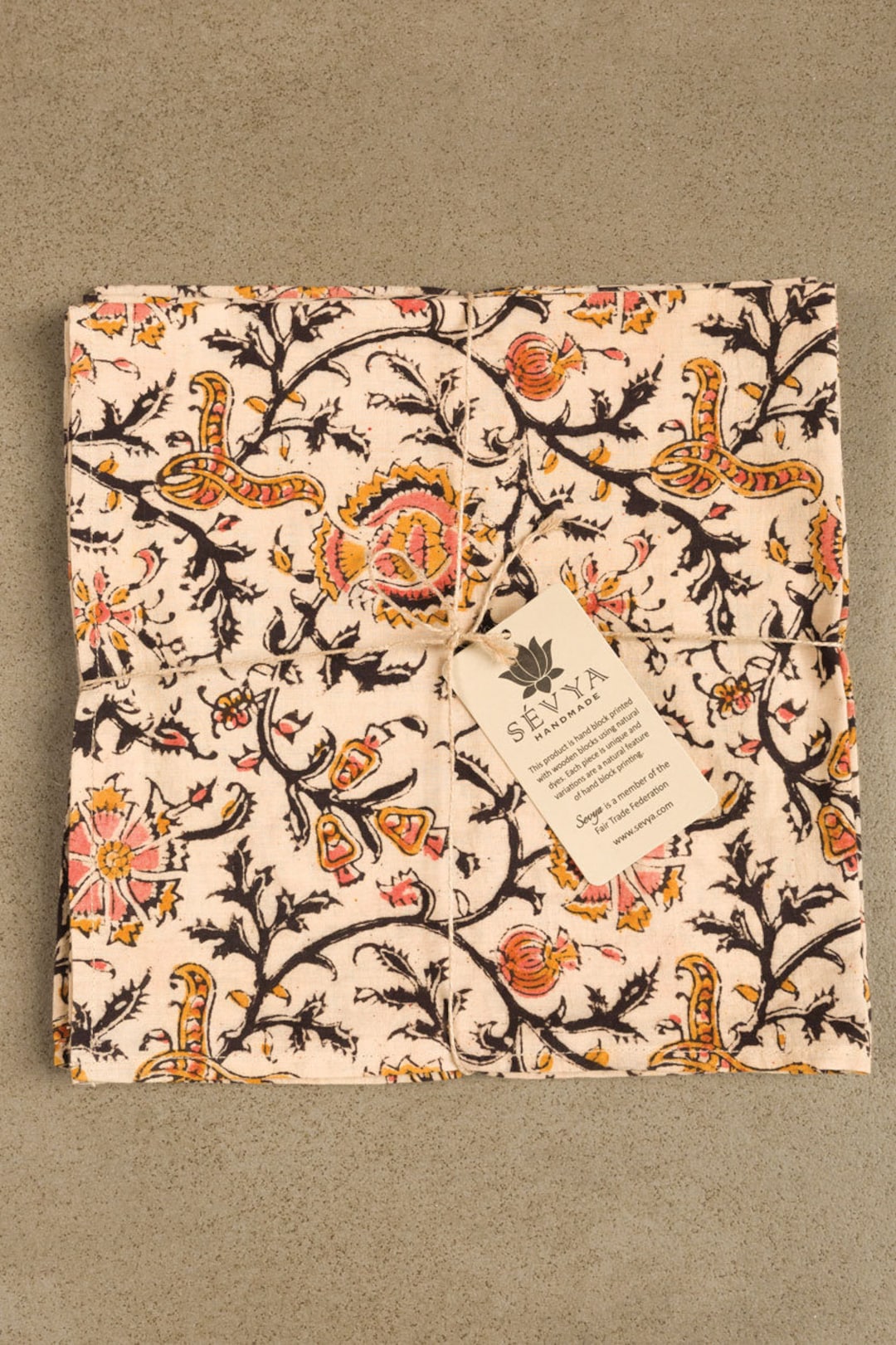 Red - Kalamkari Block Print Patchwork Cotton Double Bedsheet Set (108 x 90 in) 23