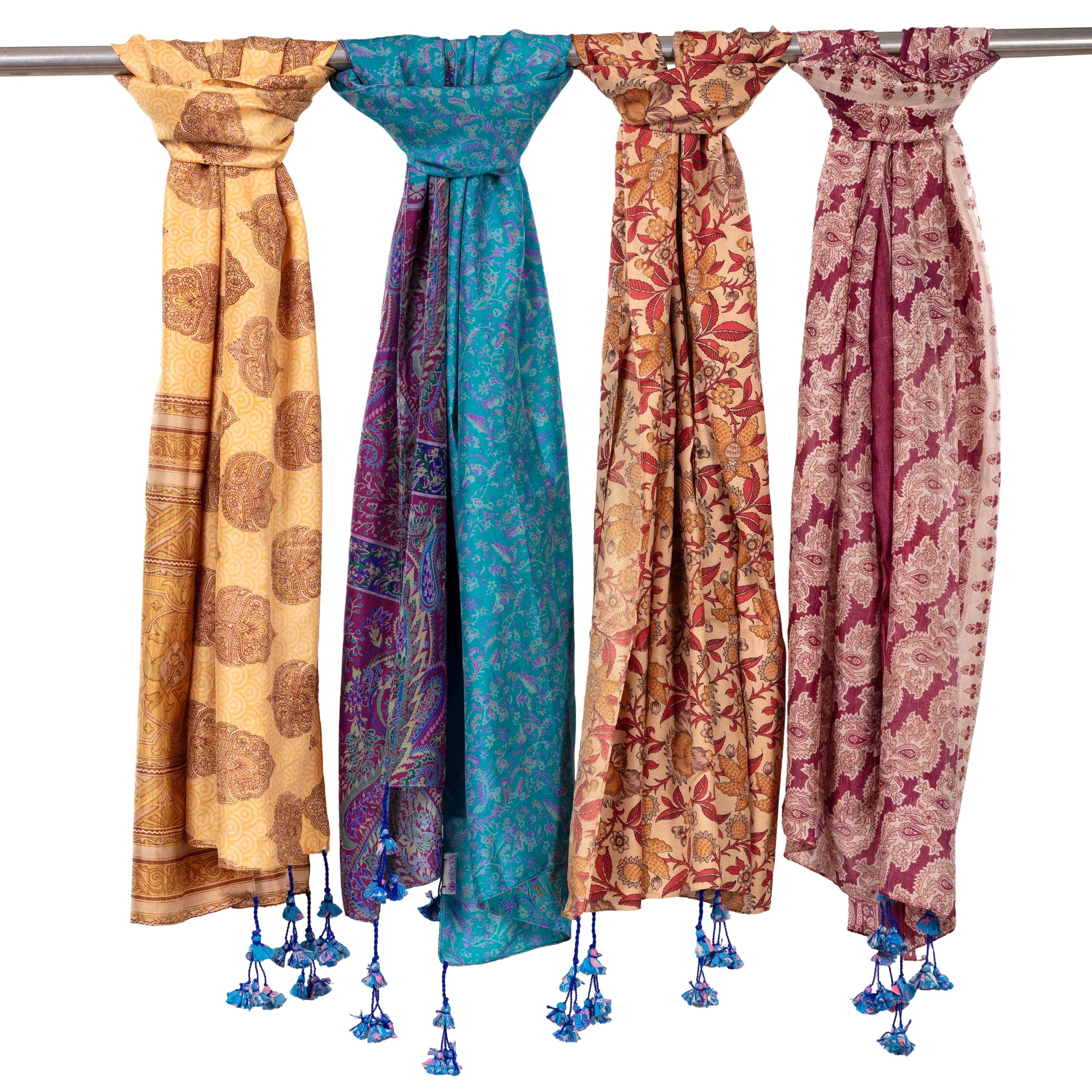 Indian Silk Scarf - Etsy