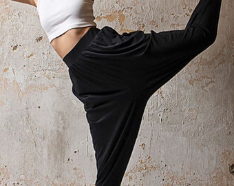 Organic Cotton Harem Yoga Pants