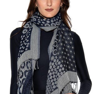 Kalya Svart & Silver Ullsjal