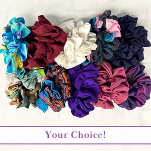 Single Silk Sari Scrunchie: Ihrer Wahl