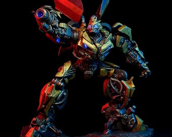 Op hommel geïnspireerde STL-buste, 3D-printmodel robot