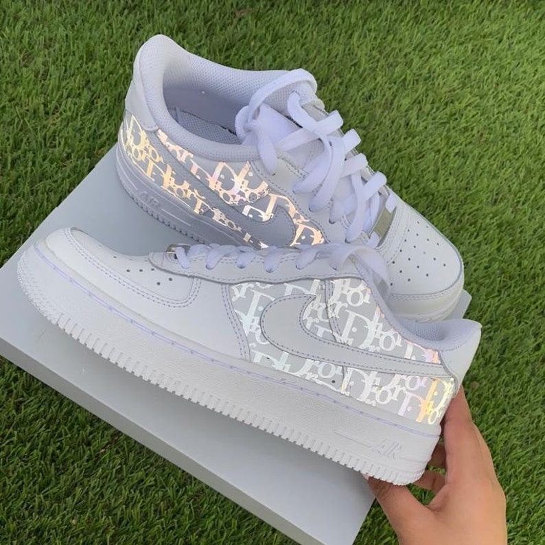 Reflective Dior Air Force 1 | Etsy