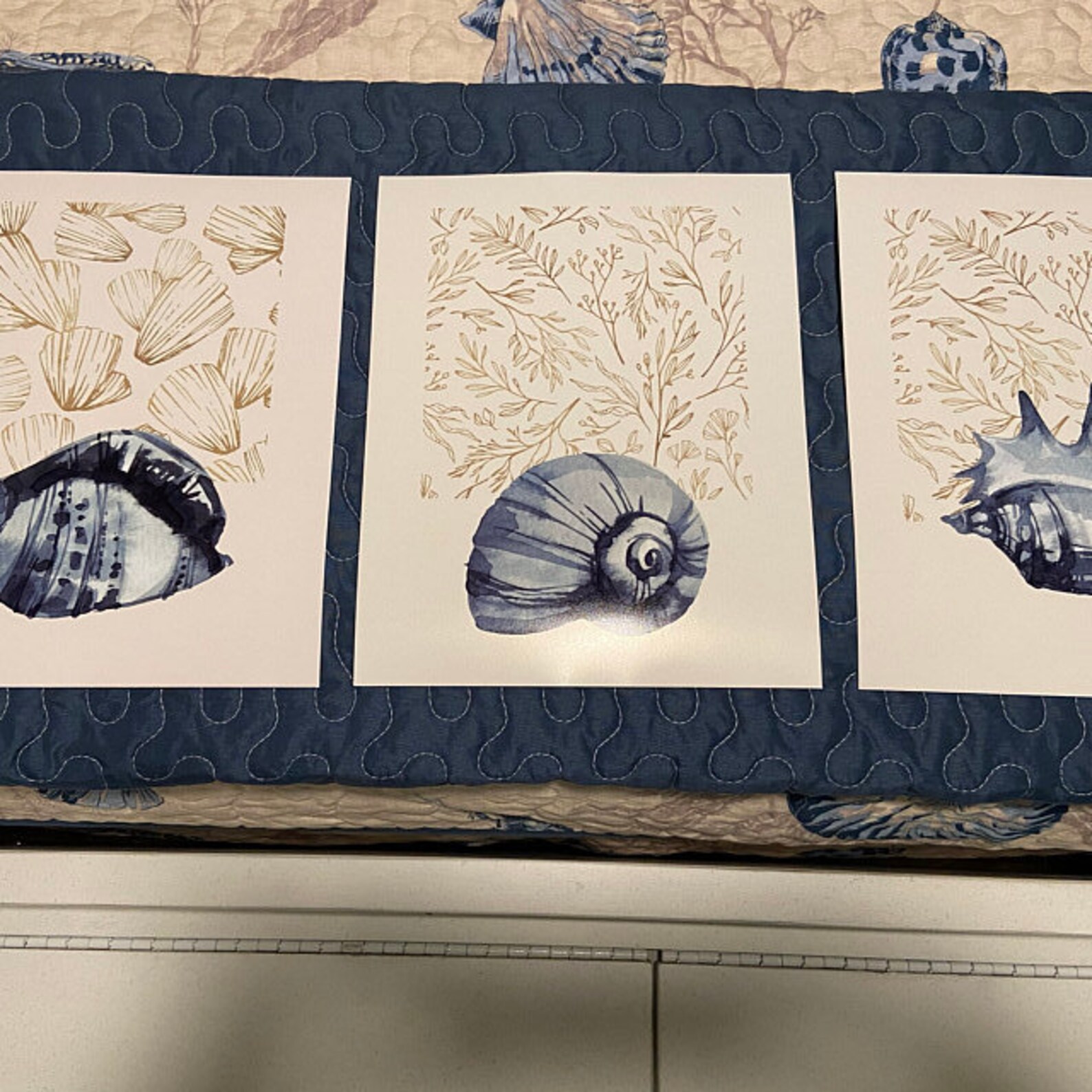 Set of 6 Coastal Wall Art Wall Art Prints Nautical Wall Art Etsy