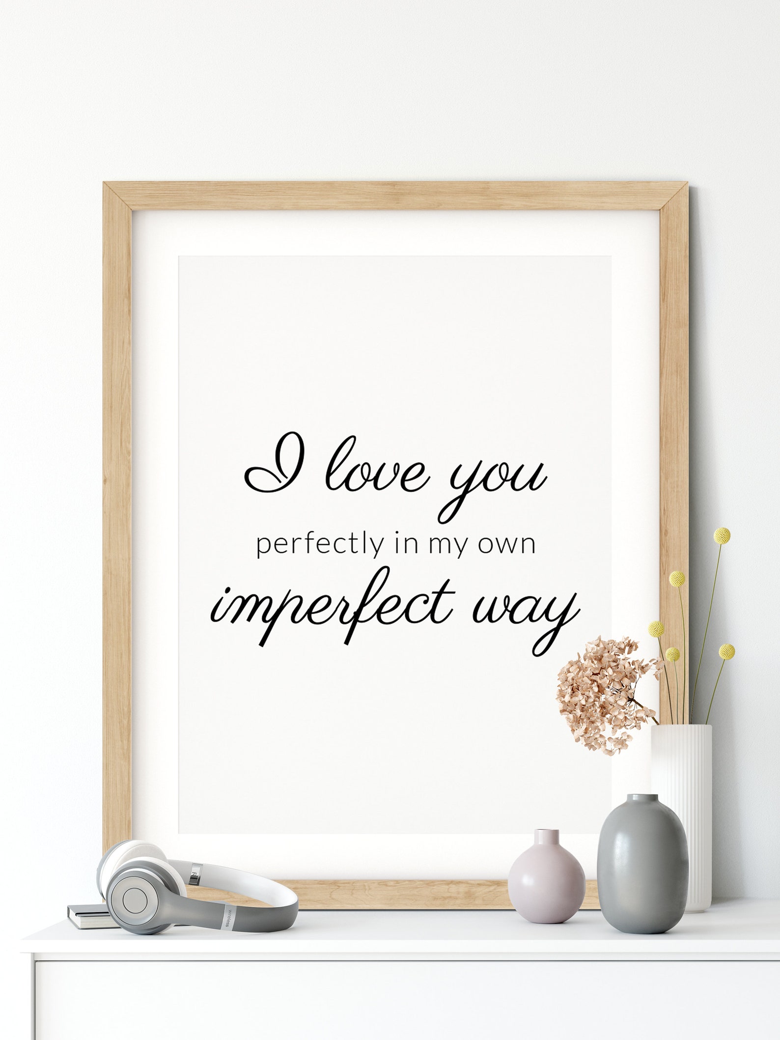 Typography wall art Quote Print Quote Wall Art Wall Art | Etsy