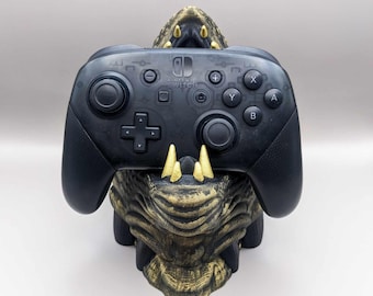 Dragon Head Controller Holder Wall Mount or Desk Stand Gaming Decor