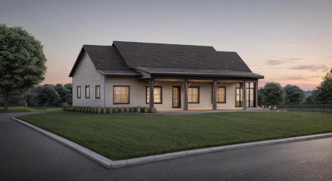 Custom Modern House Plan 2 Bed Rooms, 2 Bath Room and Garage With Free ...