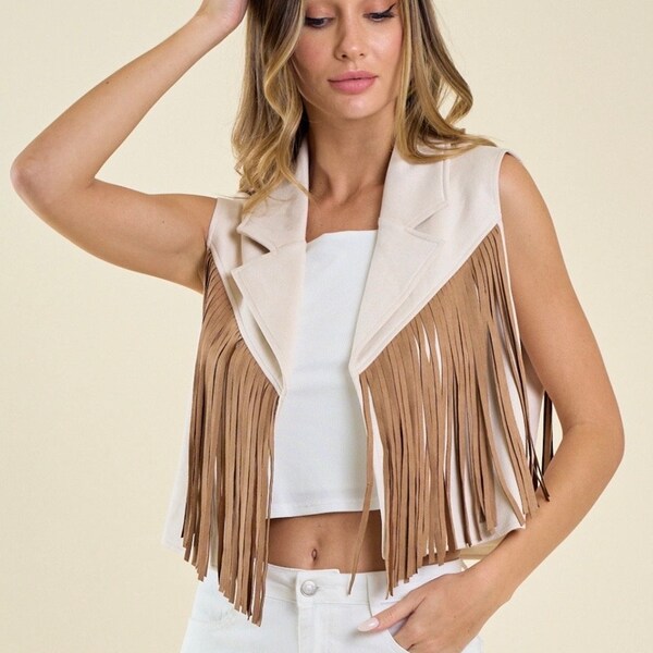 The Cantina Fringe Vest main image 1