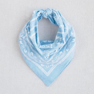 Organic Cotton Western Bandana Scarf – Vibrant Cowboy Bandana Accessory in High-Quality Fabric image 5