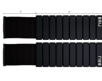 BRIJ Wrist Ankle Weights Adjustable Workout Weights (2 per set 1 LB each) for Yoga, Walking, Pilates, Hiking, Aerobics