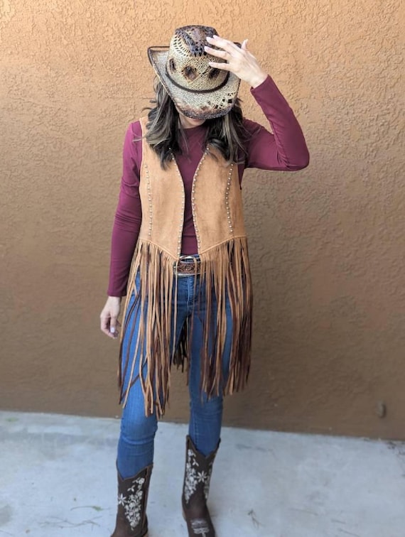ジャケット・アウター Amerivintage FRINGE VEST SET SUEDEJACKET Ameri（アメリ）の「FRINGE VEST SET SUEDE JACKET（テーラード