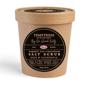 Rose & Calendula  - Organic Eco-Conscious Mineral Rich Salt Scrub