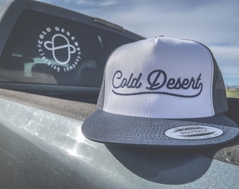 Signature Blue Trucker Cap