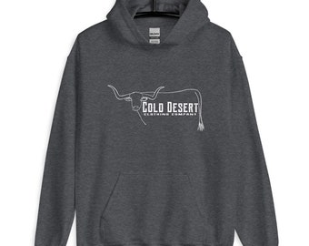 Longhorn Unisex Heavy Blend Hoodie // Rodeo Fashion // Western Inspired // Punchy Hoodie // Western Graphic Sweatshirt // Vintage Boho