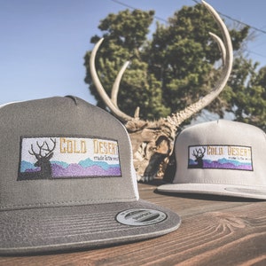 Deer Mountain Trucker Cap // Rodeo Fashion // Western Inspired // Punchy Hat // Western Style // Vintage Boho