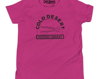 Youth Bullnose Pliers Western Short Sleeve T-Shirt // Buckaroo Shirt // Western kids tee // desert vibes // kids ranchwear